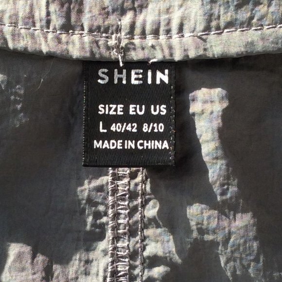 SHEIN  ICON High Low Hem Parachute Skirt L/M (pls read description) *NEW* - Picture 5 of 5